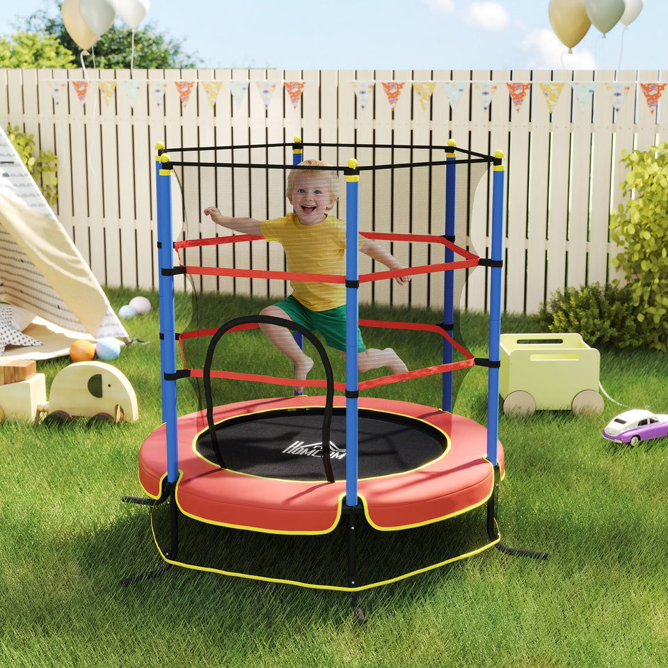 HOMCOM Kids Trampoline Safety Net