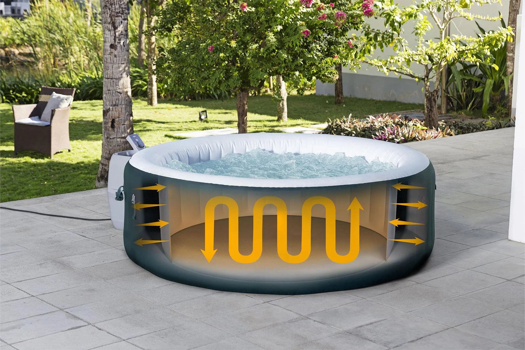 Lay-Z Spa New York AirJet™ Hot Tub 8
