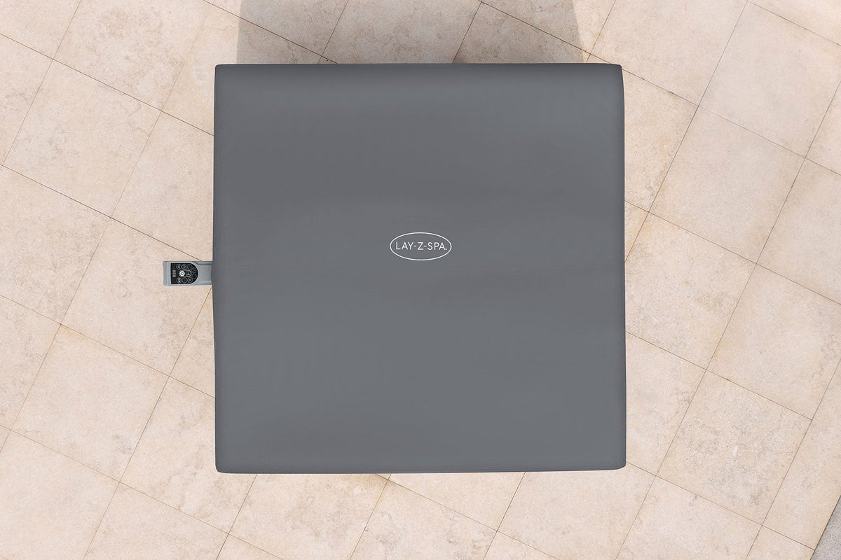 Top view of the Lay-Z-Spa Stockholm thermal cover