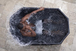 Lay-Z-Spa Glacial Dip Tub athlete recovery ice bath top view