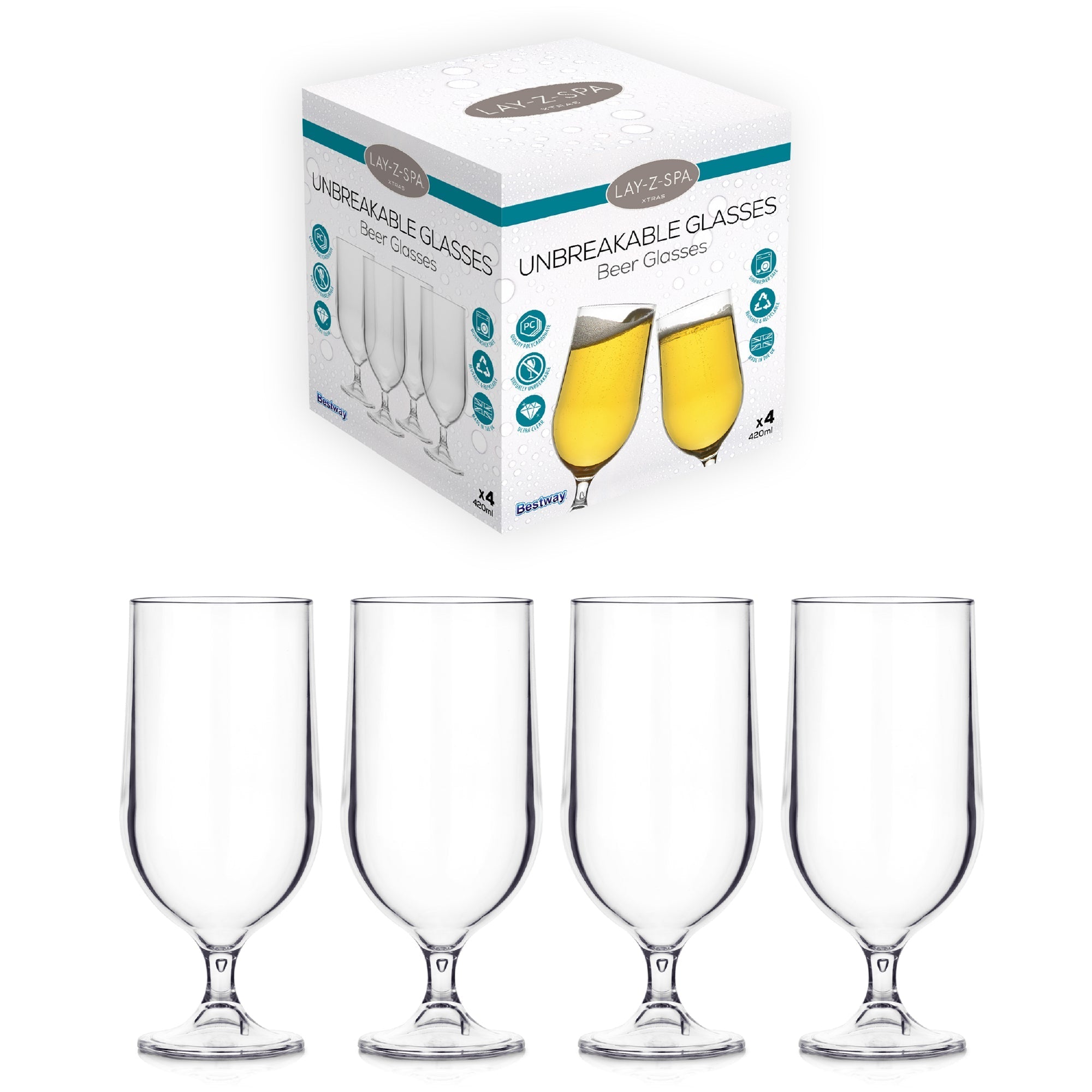 Hot Tub Beer/Cocktail Glasses