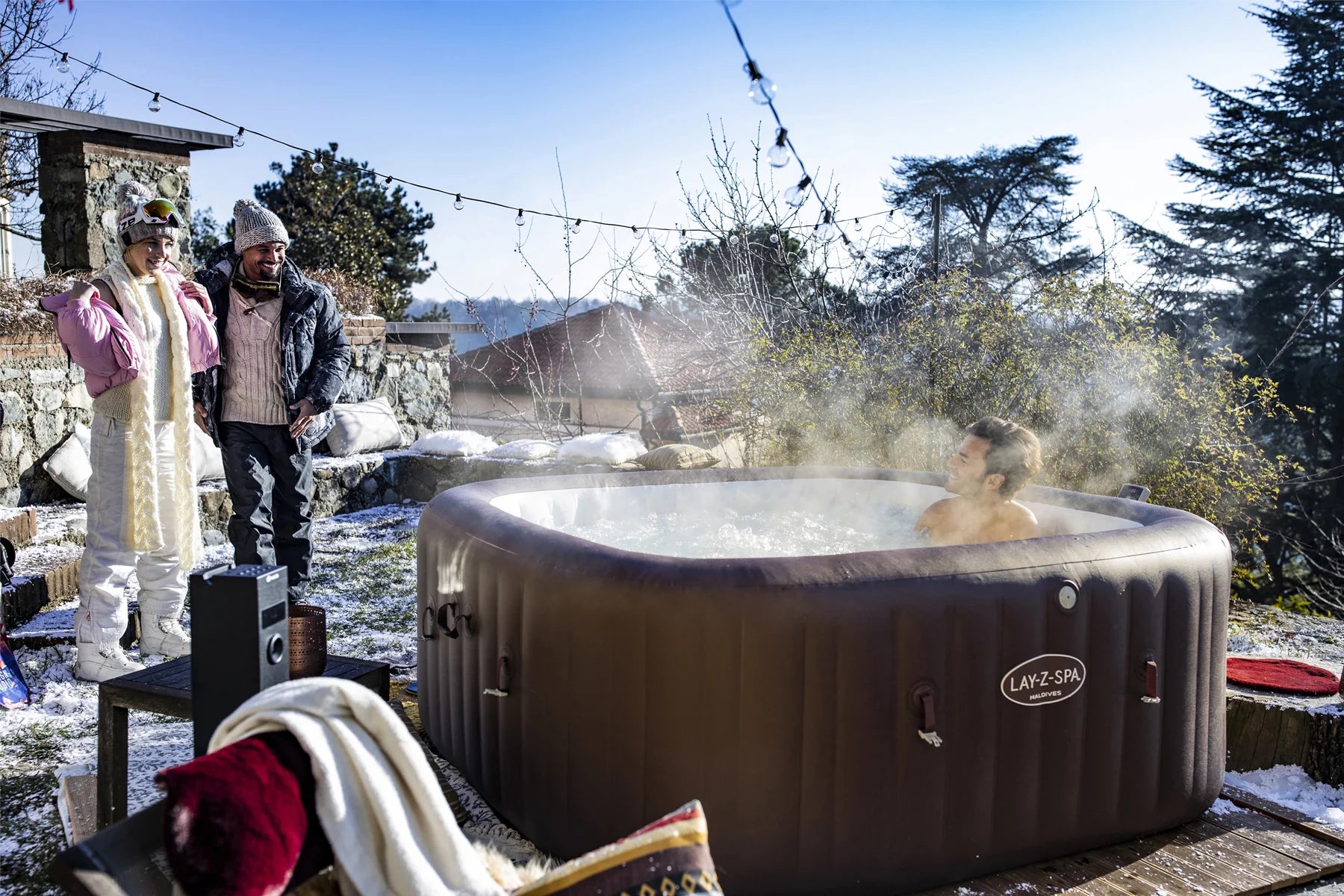 Lay-Z-Spa Maldives EnergySense® Smart Luxe HydroJet Pro™ 18