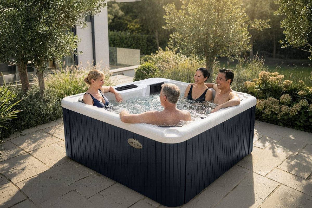Lay-Z-Spa Monte Carlo HydroJet Pro™ 5 Person Rigid Wall Hot Tub - official product image 5
