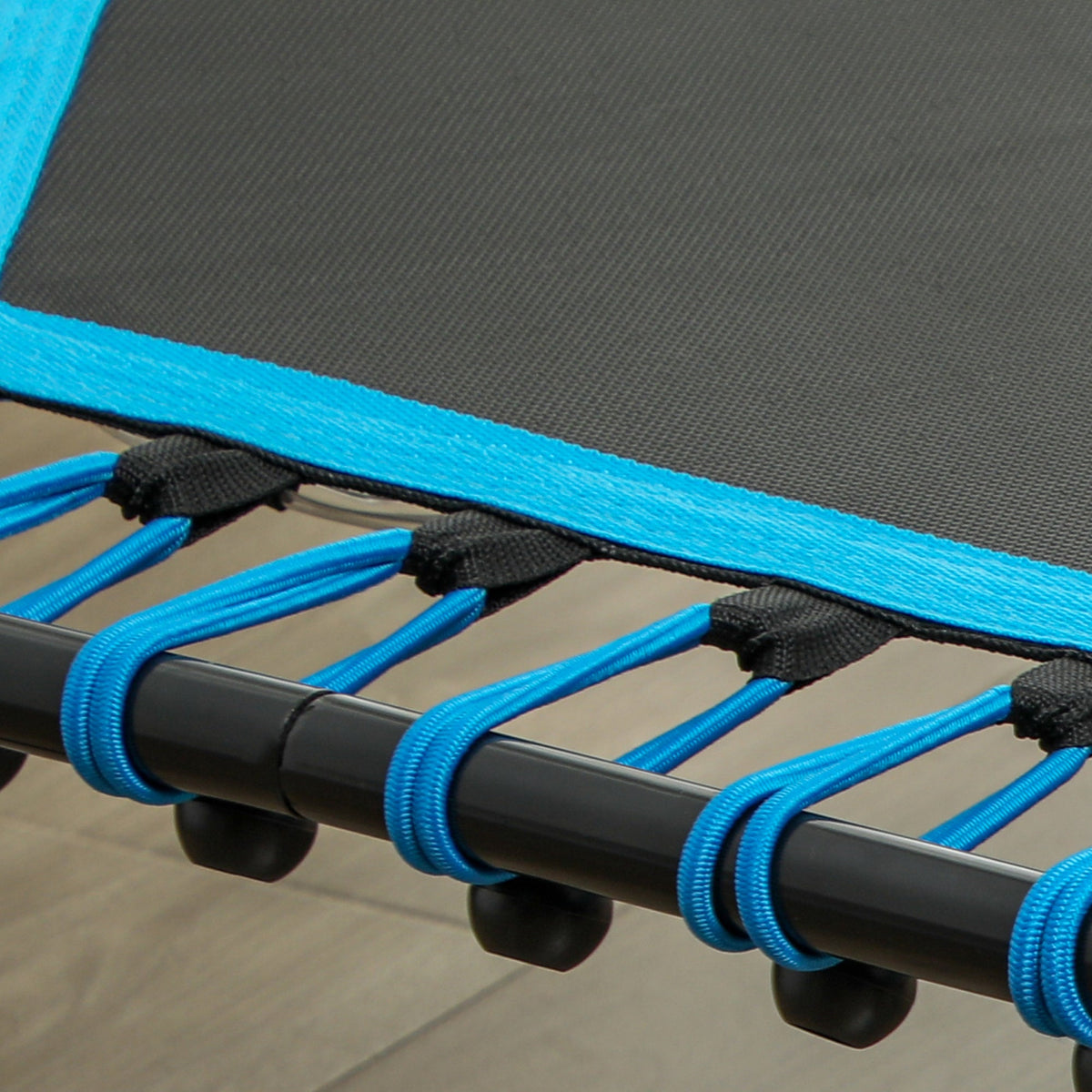 SPORTNOW 45" Bungee Fitness Trampoline with Handle - Blue