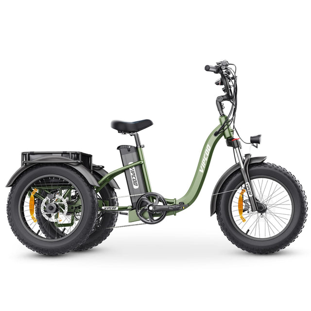 VIPCOO ET1 Folding Electric Tricycle 750W 48V